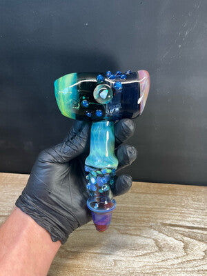 XL “Mash Up” Glass Hammer Pipe