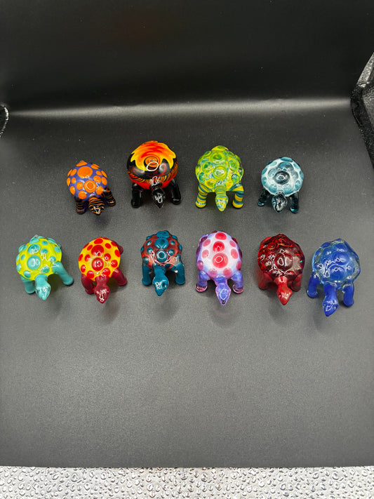 Small Glass Turtles