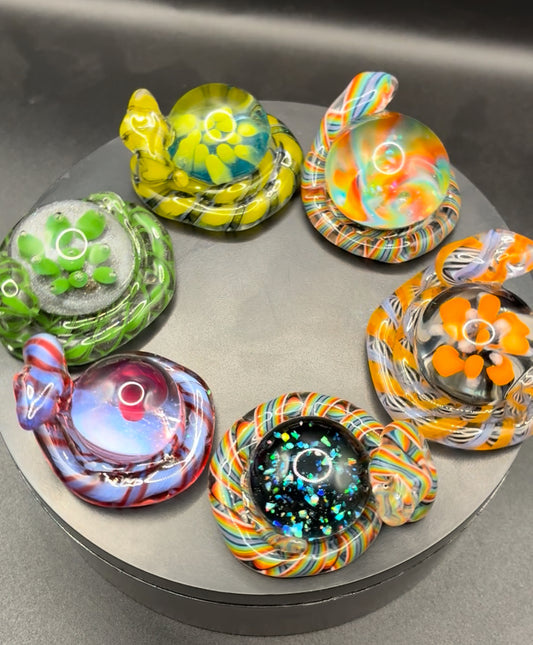 Twisted Cane Snake w/ Marble